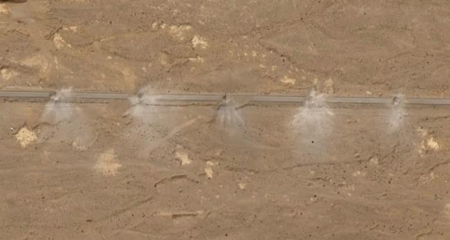 美军营救飞官有多生猛?卫星图曝光 美军营救飞官有多生猛?卫星图曝光