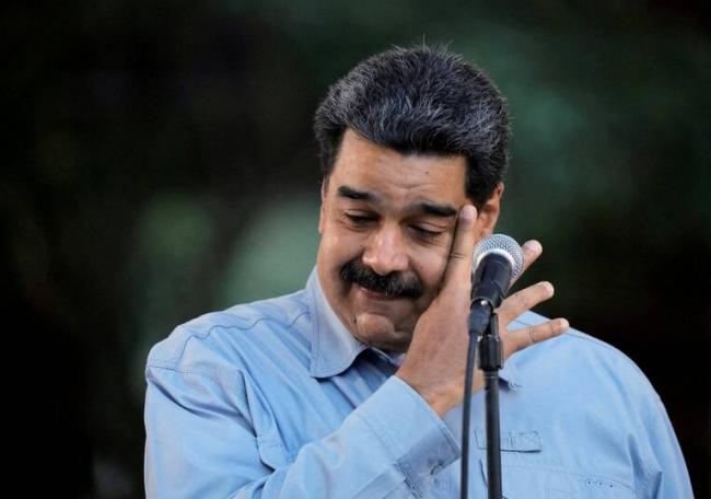 社媒疯传!这是马杜洛的庭审暴瘦照? 社媒疯传!这是马杜洛的庭审暴瘦照?