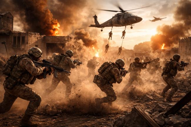 战火引爆!美军深入伊朗,正面肉搏打响 战火引爆!美军深入伊朗,正面肉搏打响