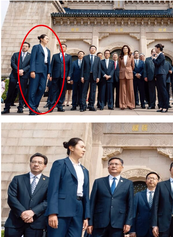 郑丽文赴中亮点 陆网点名随扈是“第一女保镳” 郑丽文赴中亮点 陆网点名随扈是“第一女保镳”