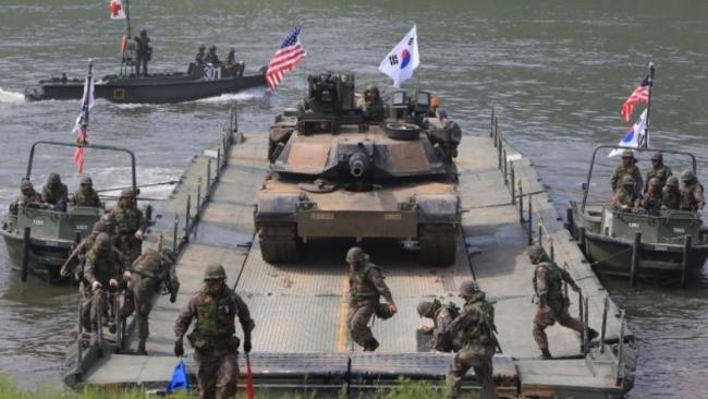 驻韩美军有4.5万人? 川普说错了 驻韩美军有4.5万人? 川普说错了