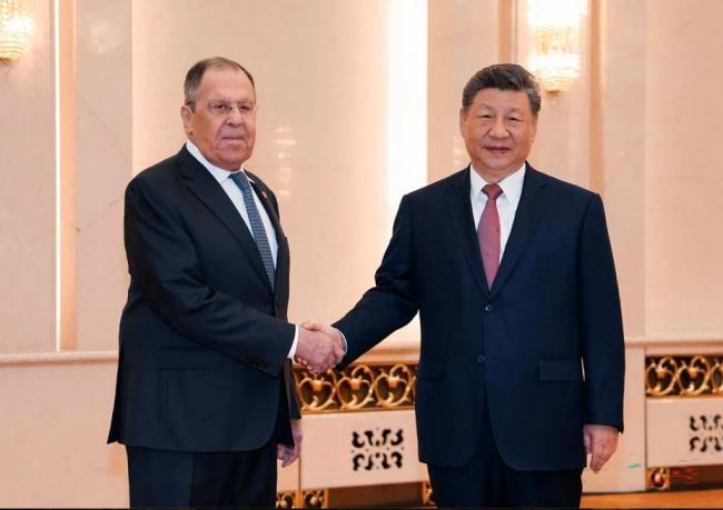 各国领袖排队进京 俄外长向习近平作出“承诺” 各国领袖排队进京 俄外长向习近平作出“承诺”