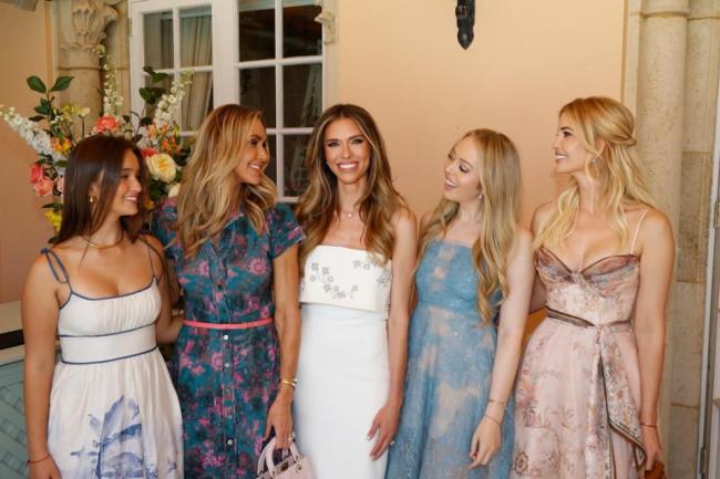 5位女眷齐聚川普长子婚前派对 太奢华惹议 5位女眷齐聚川普长子婚前派对 太奢华惹议