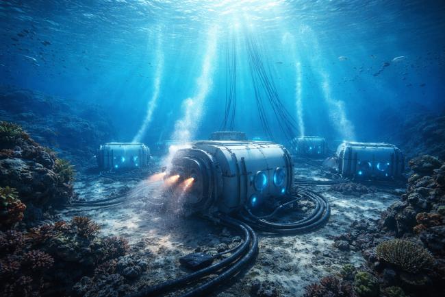 当AI算力沉入海底,中国把热债抛向全球 当AI算力沉入海底,中国把热债抛向全球