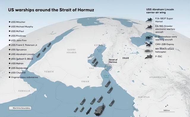 伊朗10艘船被拦截!美军完全控制海峡 伊朗10艘船被拦截!美军完全控制海峡