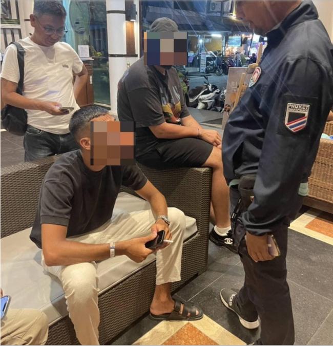 泰海滩惊现活春宫 法国情侣被捕后双手遮脸 泰海滩惊现活春宫 法国情侣被捕后双手遮脸