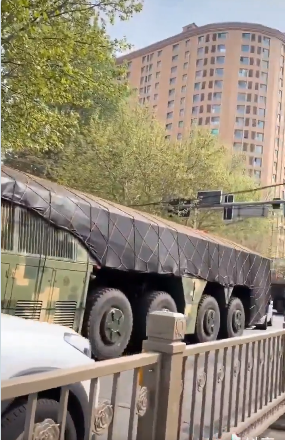 中国导弹进入居民区 演练还是常规操作? 中国导弹进入居民区 演练还是常规操作?