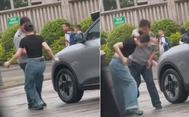 女司机上一秒嚣张踹保安 下一秒就懵了…网炸锅 女司机上一秒嚣张踹保安 下一秒就懵了…网炸锅