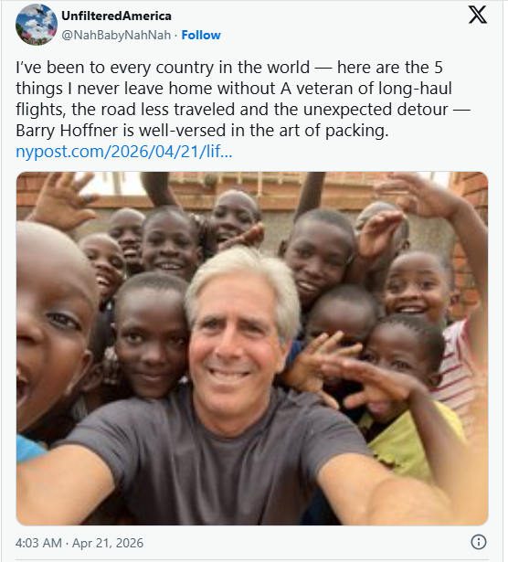 游历192国 旅游达人公开“必备5用品” 游历192国 旅游达人公开“必备5用品”