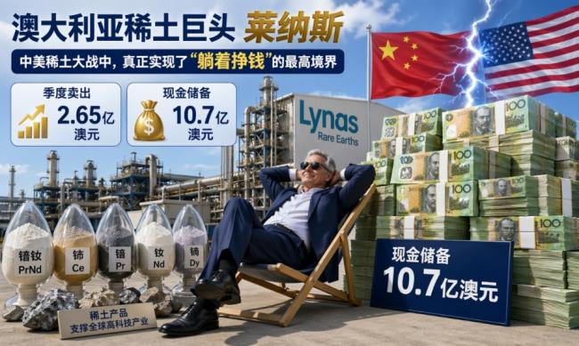 万万没想到:中美稀土大战,他成最后赢家 万万没想到:中美稀土大战,他成最后赢家