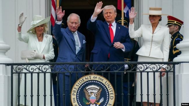 视频:英王到访白宫 川普强调美英“珍贵纽带” 视频:英王到访白宫 川普强调美英“珍贵纽带”