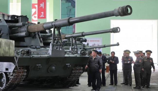 射程涵盖首尔 金正恩暗示将部署新锐大口径榴炮 射程涵盖首尔 金正恩暗示将部署新锐大口径榴炮