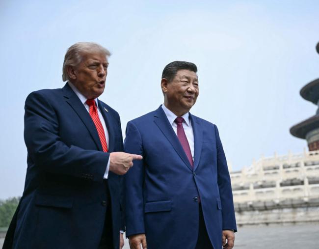川普在习身旁被追问反应曝!CNN记者:很不像他 川普在习身旁被追问反应曝!CNN记者:很不像他