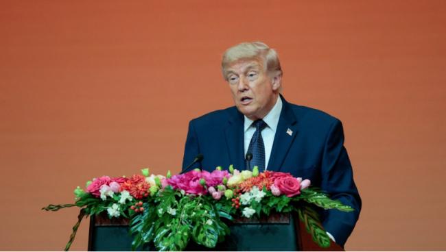 川普国宴致辞 一句话戳中中国人心窝 川普国宴致辞 一句话戳中中国人心窝