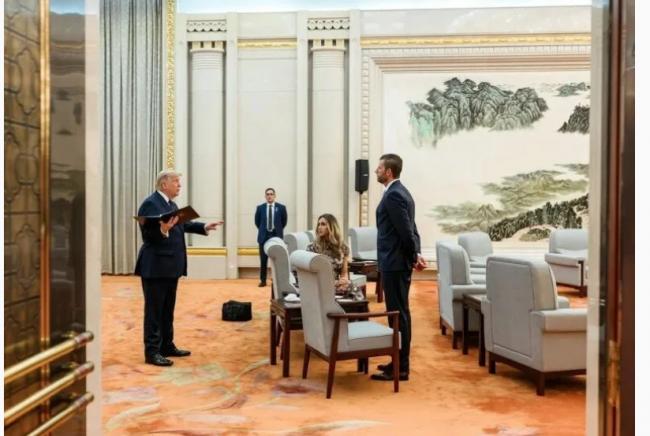 真相,就藏在川习会的这些漏网镜头中 真相,就藏在川习会的这些漏网镜头中