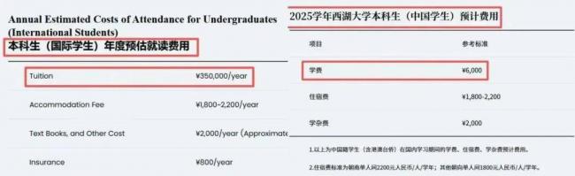 留学生一年35万元...中国名校58倍学费差刷屏 留学生一年35万元...中国名校58倍学费差刷屏