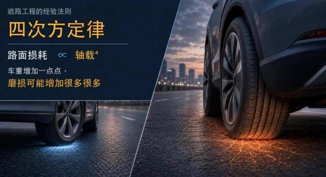 路撑不住了!电车太重让全民买单 路撑不住了!电车太重让全民买单
