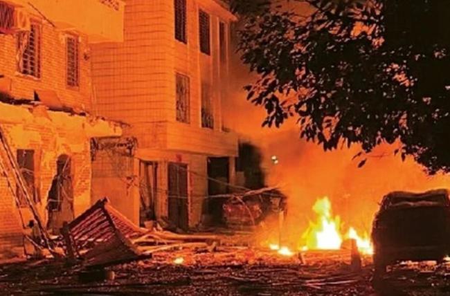 中国桂林发生猛烈爆炸 中国桂林发生猛烈爆炸