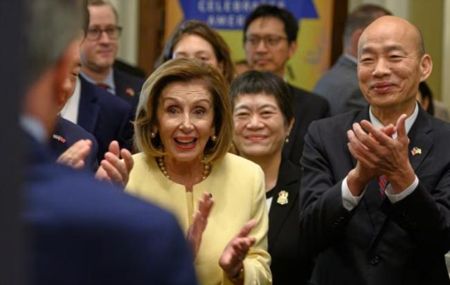 数十名美国议员欢迎韩国瑜率团来访 数十名美国议员欢迎韩国瑜率团来访