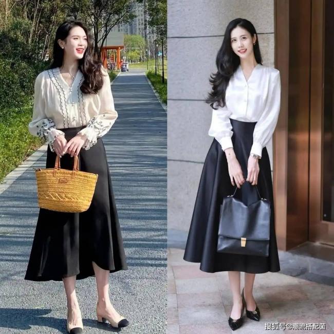 “衬衫+百褶裙”才是最适合中年女人的打扮 “衬衫+百褶裙”才是最适合中年女人的打扮