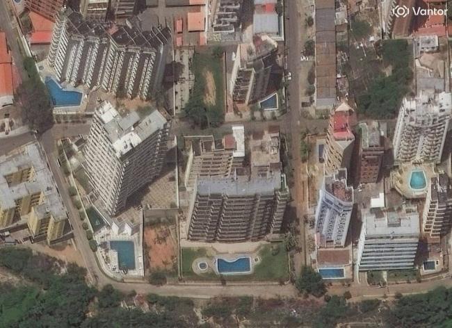 委内瑞拉地震前后卫星图:建筑大面积坍塌 委内瑞拉地震前后卫星图:建筑大面积坍塌