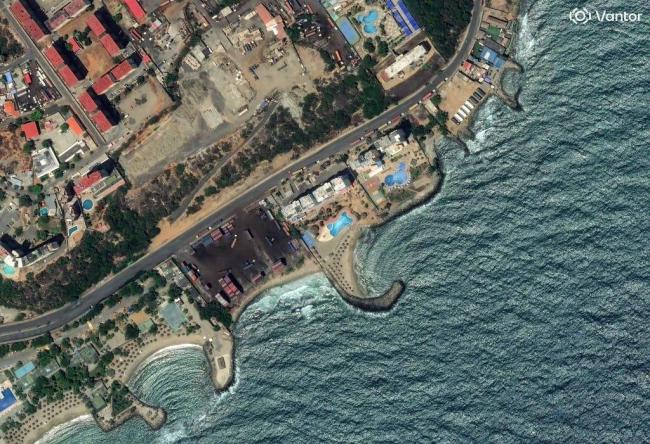 委内瑞拉地震前后卫星图:建筑大面积坍塌 委内瑞拉地震前后卫星图:建筑大面积坍塌