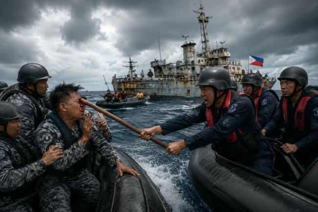 打不过就耍赖!战狼把无耻演到了极致 打不过就耍赖!战狼把无耻演到了极致