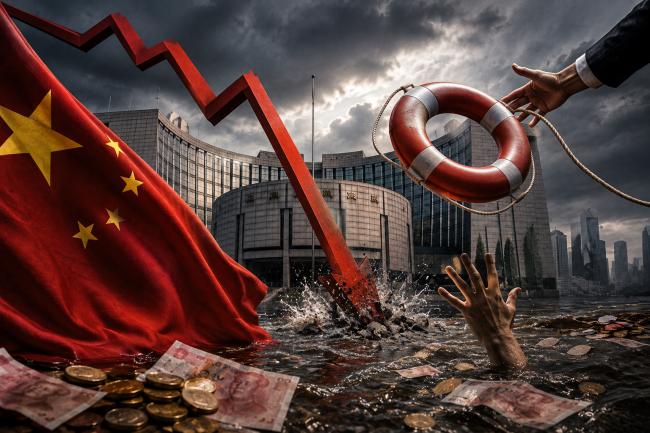 终于扛不住了!中共央行突然全面救市 终于扛不住了!中共央行突然全面救市