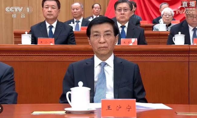 王沪宁小熊领带暗含的玄机 王沪宁小熊领带暗含的玄机