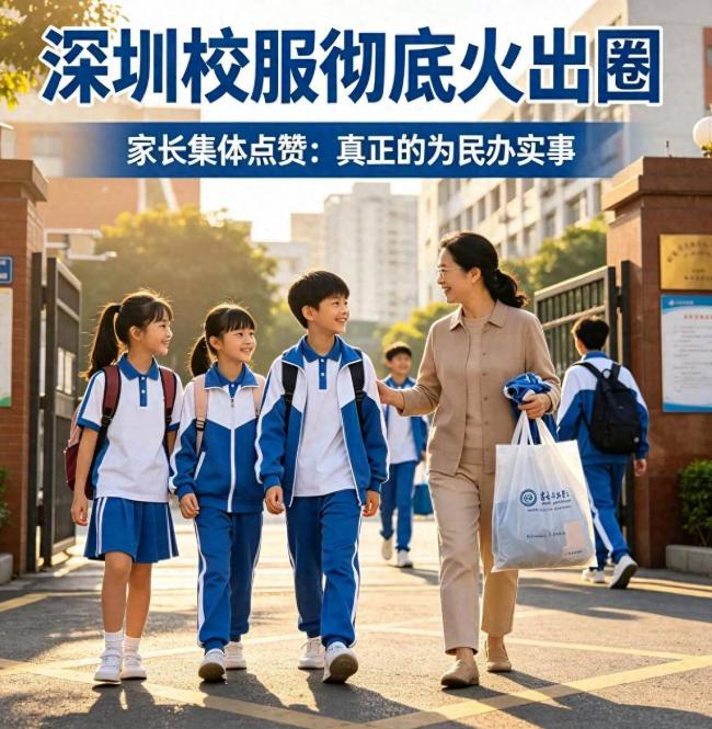 深圳校服彻底出圈走红 这才是为民办实事 深圳校服彻底出圈走红 这才是为民办实事