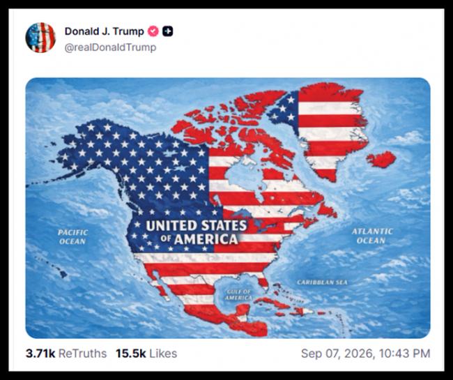 20个主权国家,被“划入”美国版图 20个主权国家,被“划入”美国版图