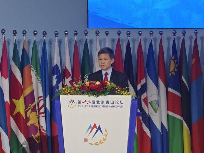 在北京主场 他当面用中文告诉中国当以德服人 在北京主场 他当面用中文告诉中国当以德服人