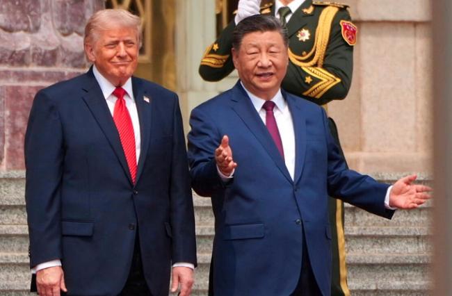 习近平逼美退第一岛链 川习会各自盘算曝光 习近平逼美退第一岛链 川习会各自盘算曝光