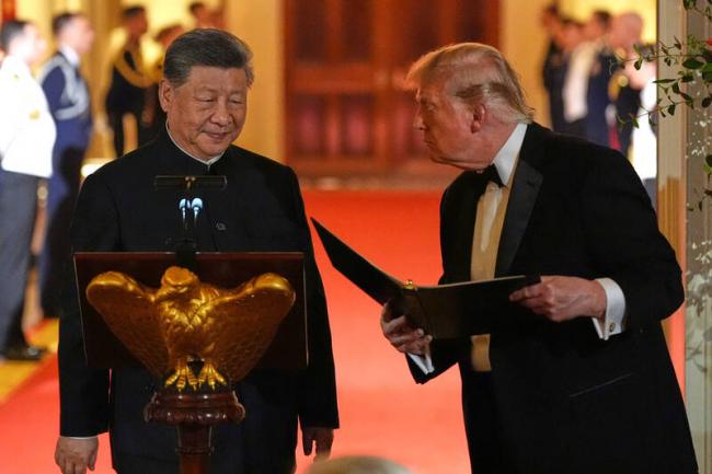 川习二会晚宴偷臭习近平?军乐队演唱这首歌 川习二会晚宴偷臭习近平?军乐队演唱这首歌
