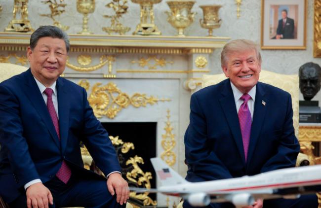 曝川普向习近平多次重申对台立场 “他都听见了” 曝川普向习近平多次重申对台立场 “他都听见了”