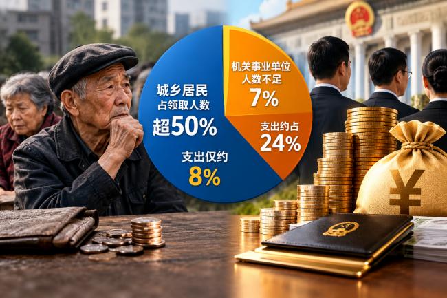 中国社保“兜底”谁?一半普通人只拿8% 中国社保“兜底”谁?一半普通人只拿8%