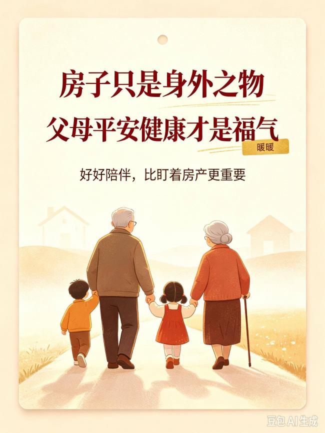 6年后,独生子女父母的房子大多逃不开4种结局 6年后,独生子女父母的房子大多逃不开4种结局