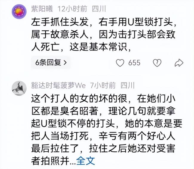 一把U型锁赔上半辈子!成都打人宝妈后续 一把U型锁赔上半辈子!成都打人宝妈后续